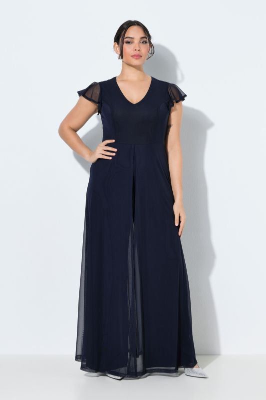 Гащеризон елегантен с мрежест детайл