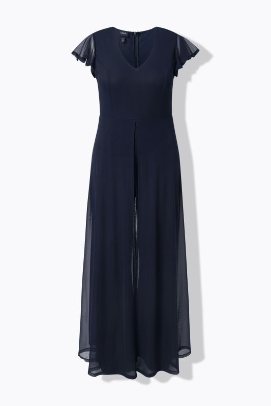 Гащеризон елегантен с мрежест детайл