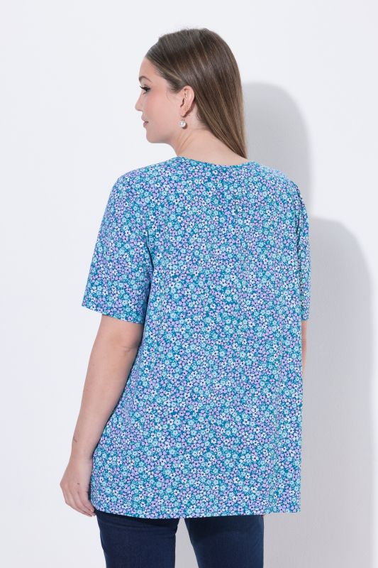 Floral Print Short Sleeve Tee