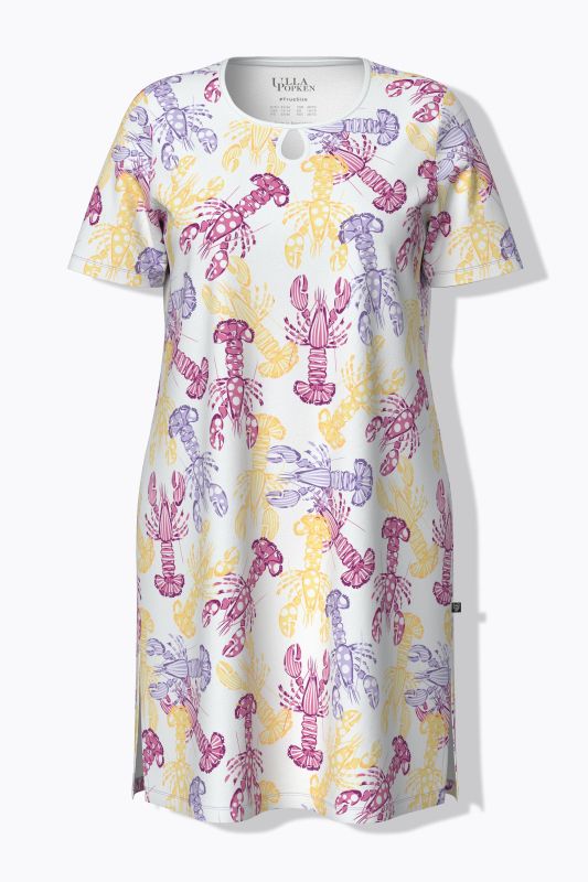 3 Pack Lobster Print Sleep Tees