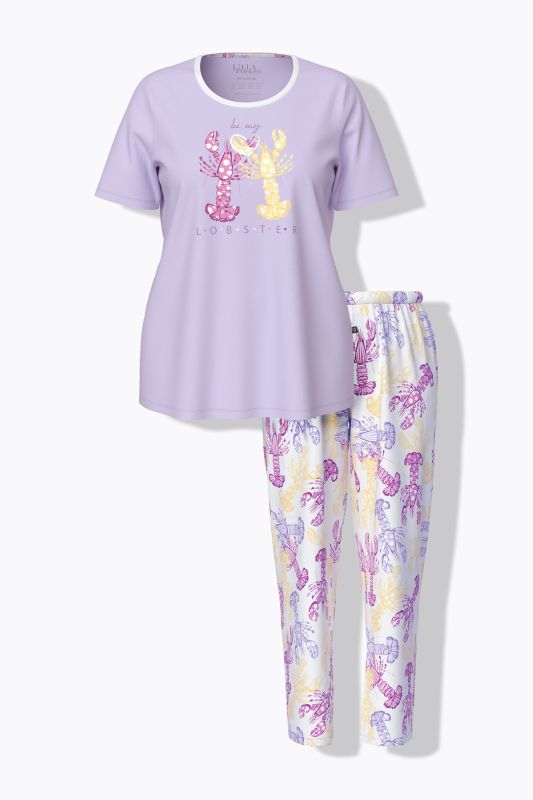 Lobster Print Pajama Set