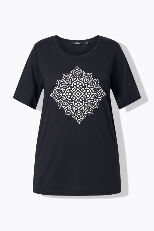 Square Mandala Modal Blend Graphic Tee