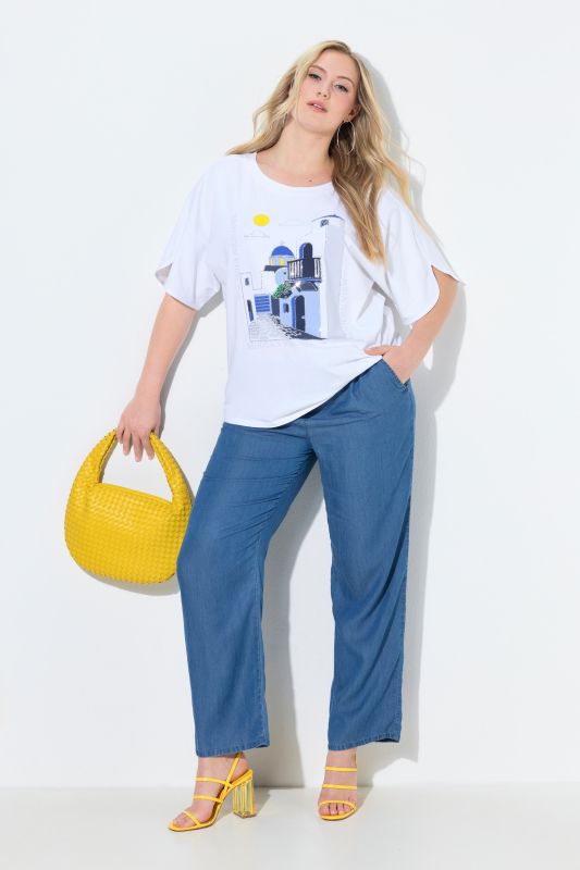 Viscose Elastic Waist Pants