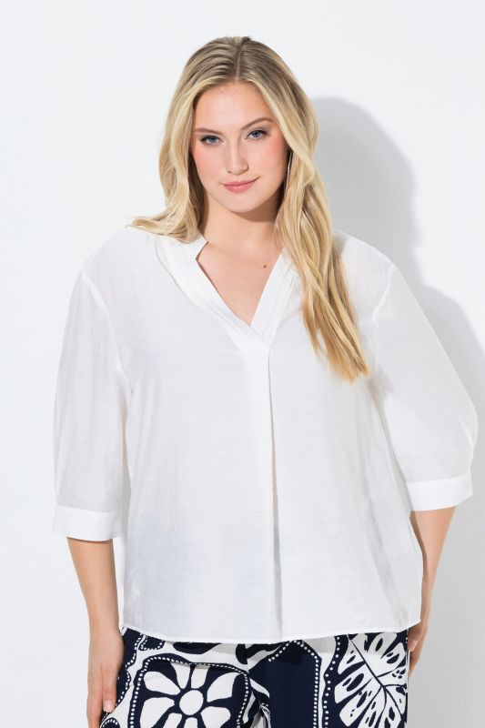 Oversized Collared Blouse