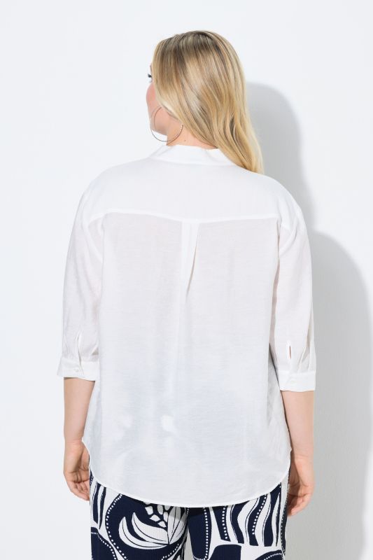 Oversized Collared Blouse