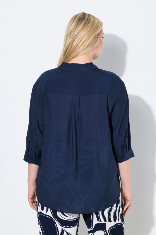 Oversized Collared Blouse