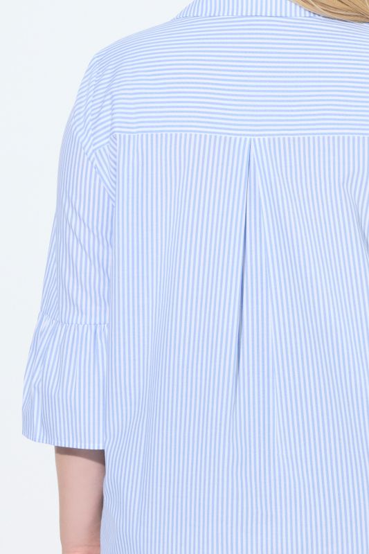 Striped Bell Sleeve Blouse