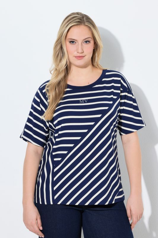 Directional Striped Tee