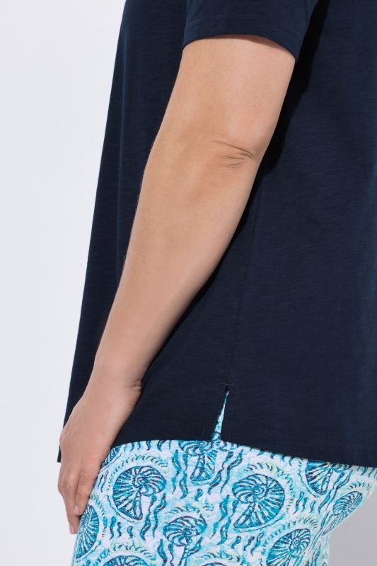 Тениска с тонален принт