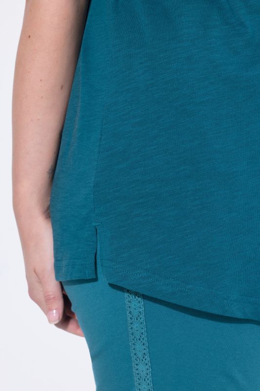 Тениска с тонален принт