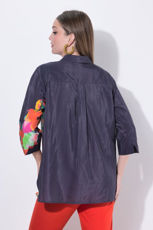 Риза с флорален мотив