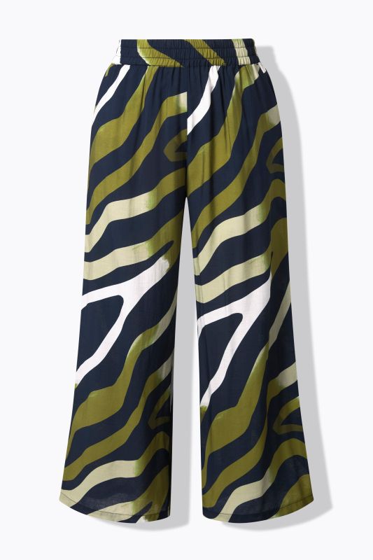 Панталон със зебров принт