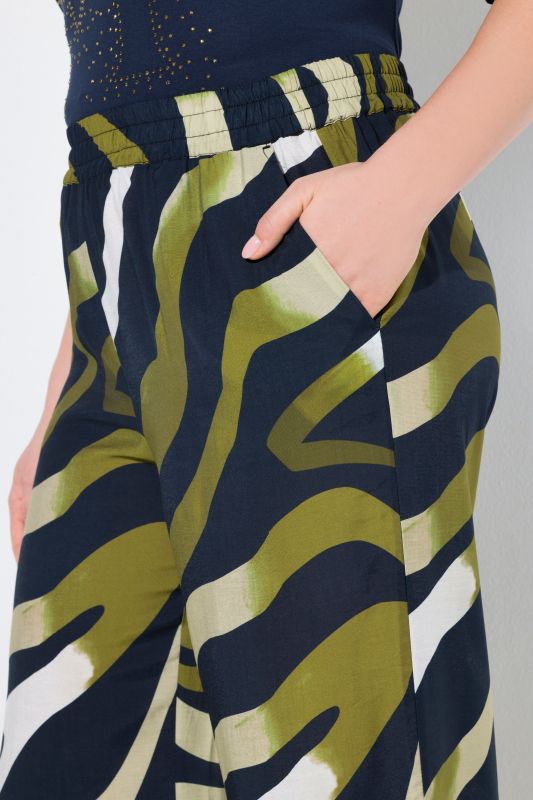 Панталон със зебров принт