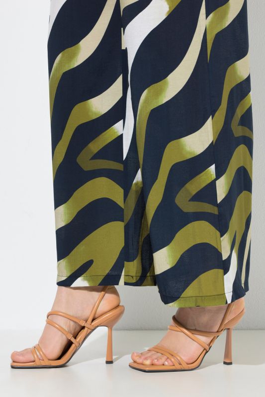 Панталон със зебров принт