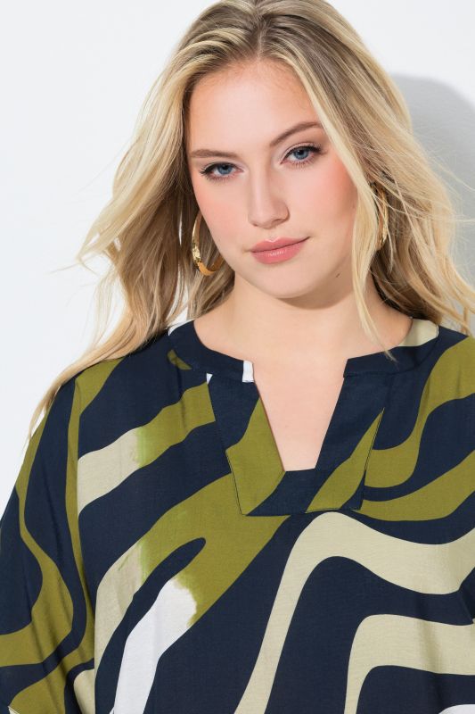 Блуза със зебров принт