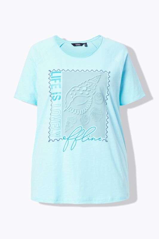 Тениска с морски принт