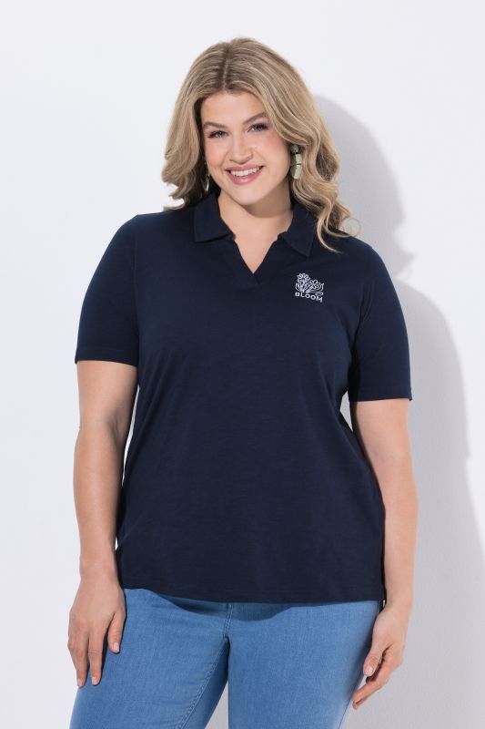 Eco Cotton Bloom Short Sleeve Polo