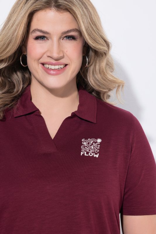 Eco Cotton Bloom Short Sleeve Polo