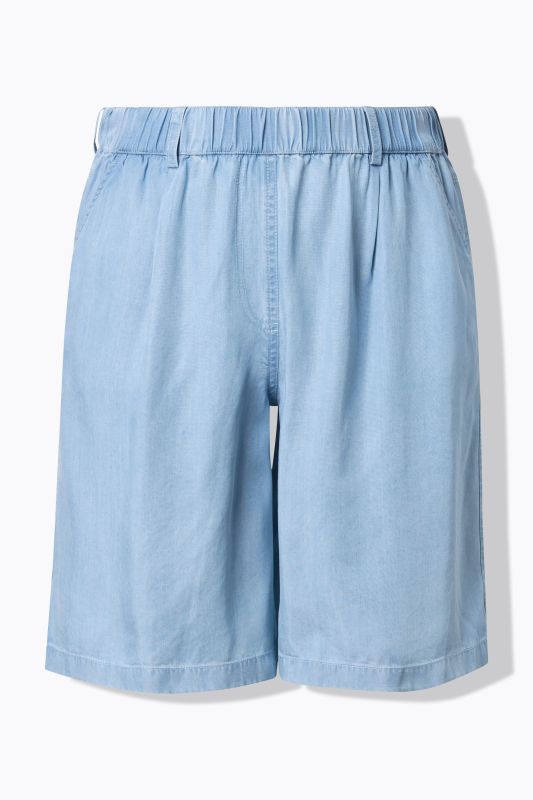 Organic Lyocell Denim Look Bermuda Shorts