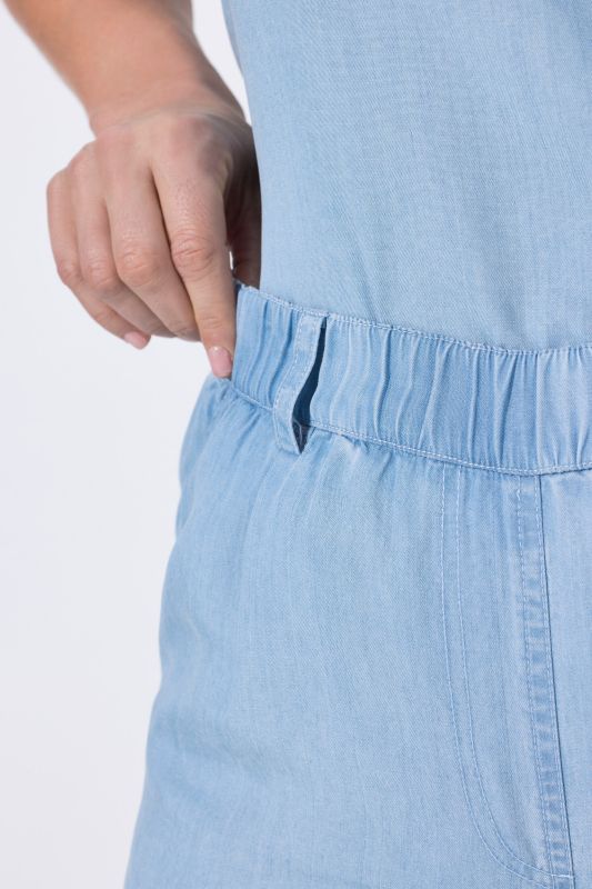 Organic Lyocell Denim Look Bermuda Shorts