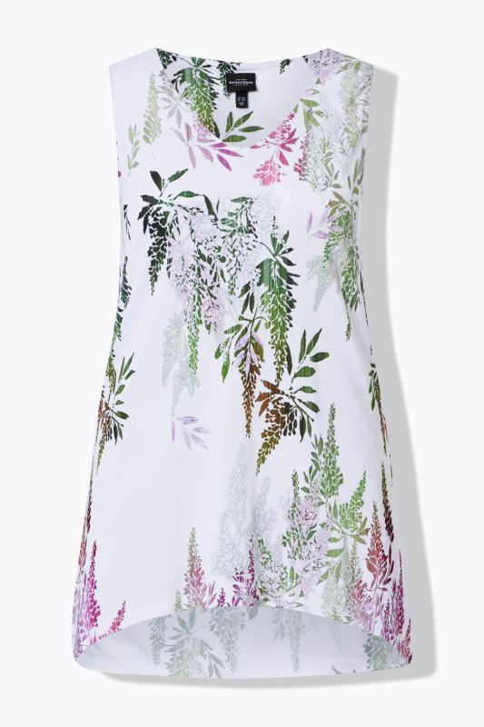 Потник с флорален принт