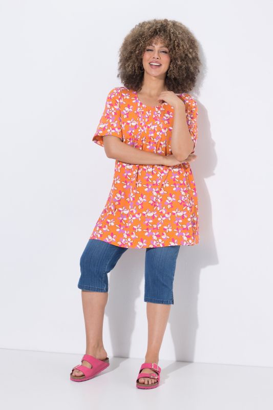 Туника с флорален принт