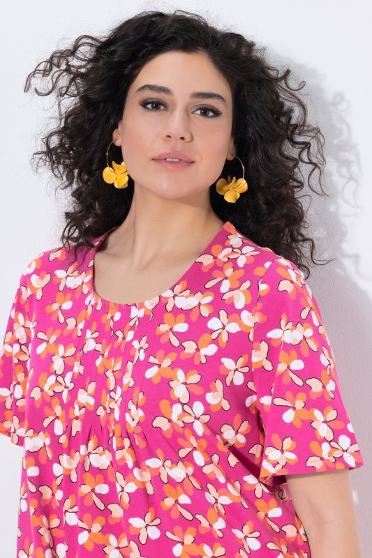 Туника с флорален принт