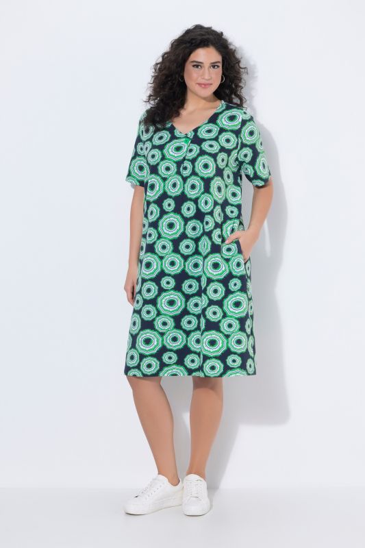 Parasol Print T-Shirt Pocket Dress