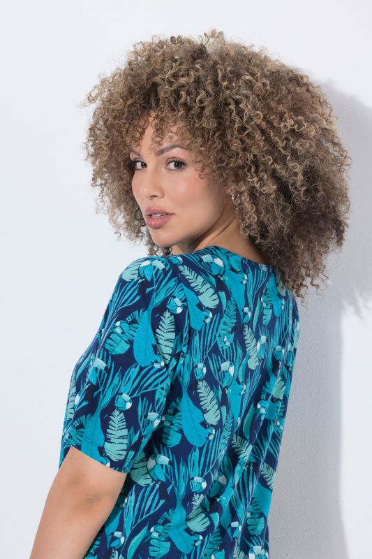 Toucan Print Short Sleeve Tee