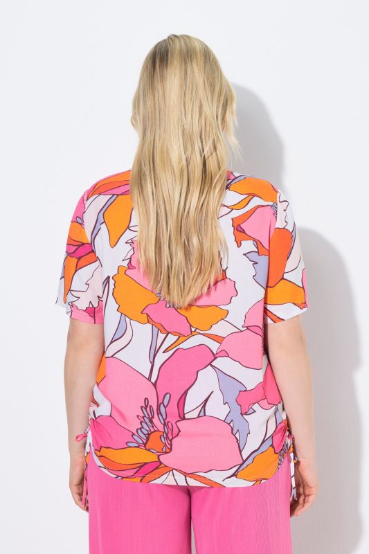 Блуза с флорален принт