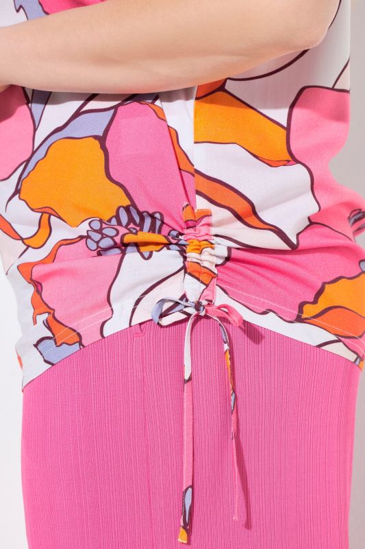 Блуза с флорален принт