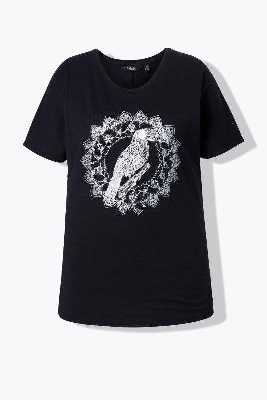 Metallic Animal Mandala Graphic Tee