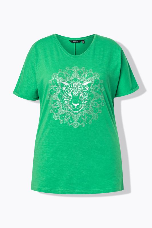 Metallic Animal Mandala Graphic Tee