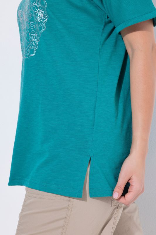 Metallic Animal Mandala Graphic Tee