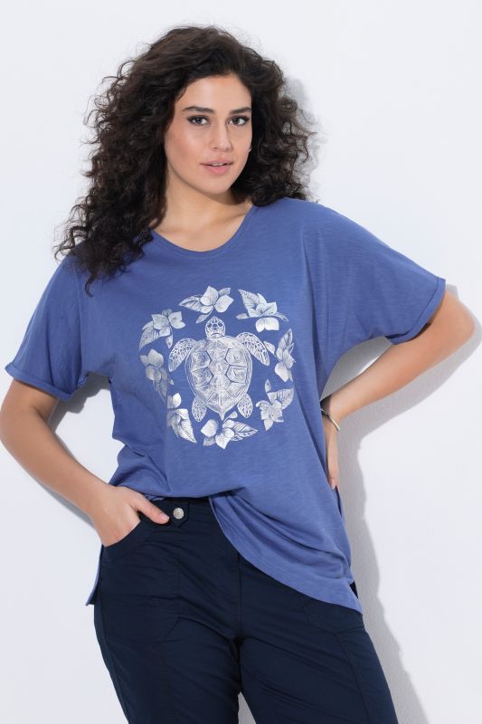 Metallic Animal Mandala Graphic Tee