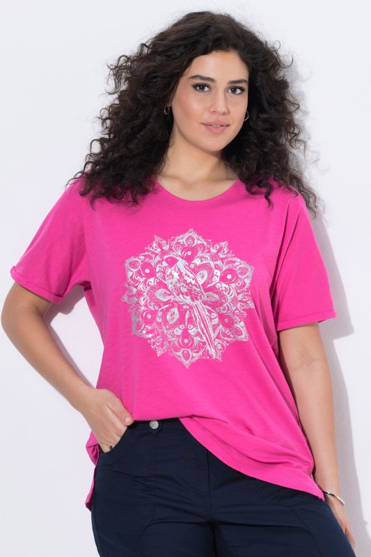 Metallic Animal Mandala Graphic Tee