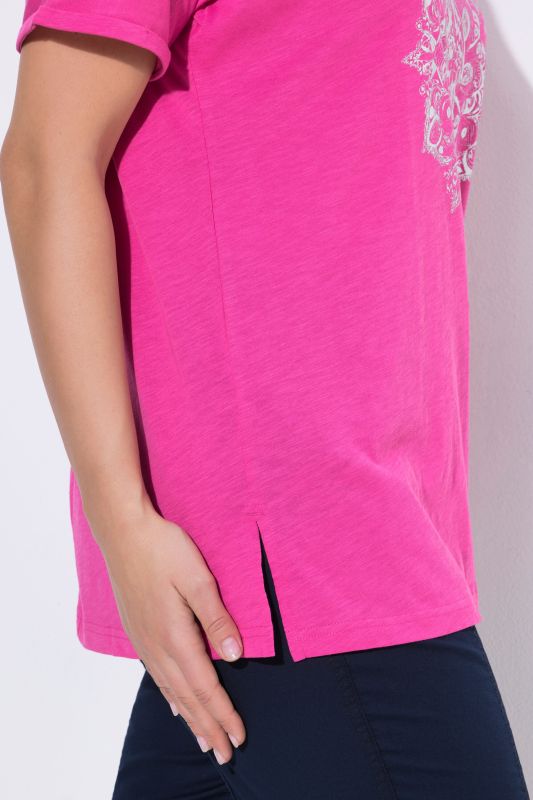 Metallic Animal Mandala Graphic Tee