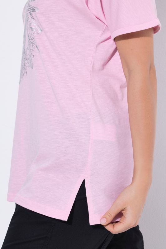 Metallic Animal Mandala Graphic Tee