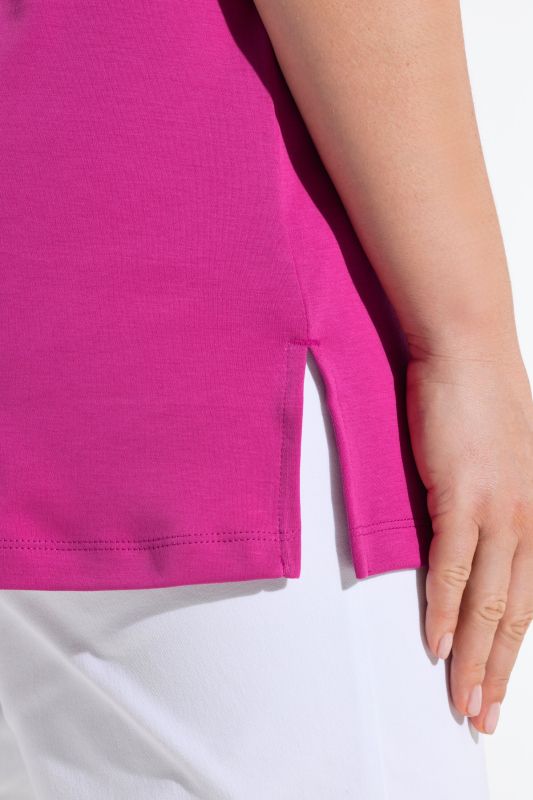 Тениска с декоративни бляскави камъчета