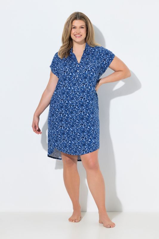 Нощница с леопардов принт