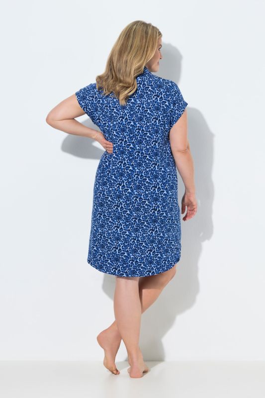 Нощница с леопардов принт