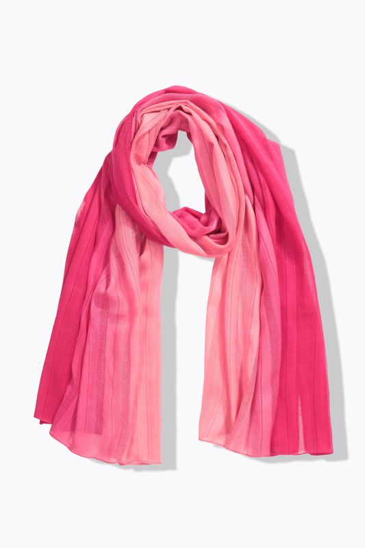 Шал с текстурирани райета