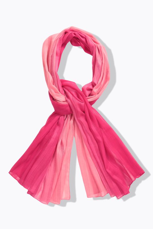 Шал с текстурирани райета