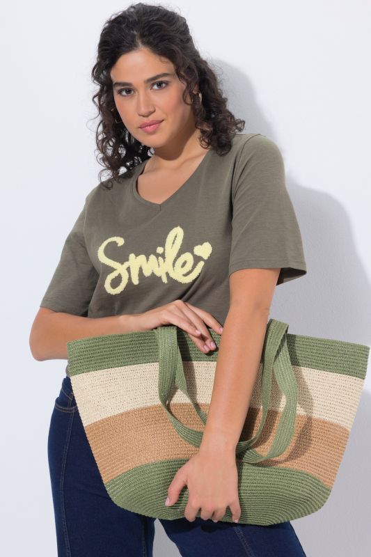 Straw bag