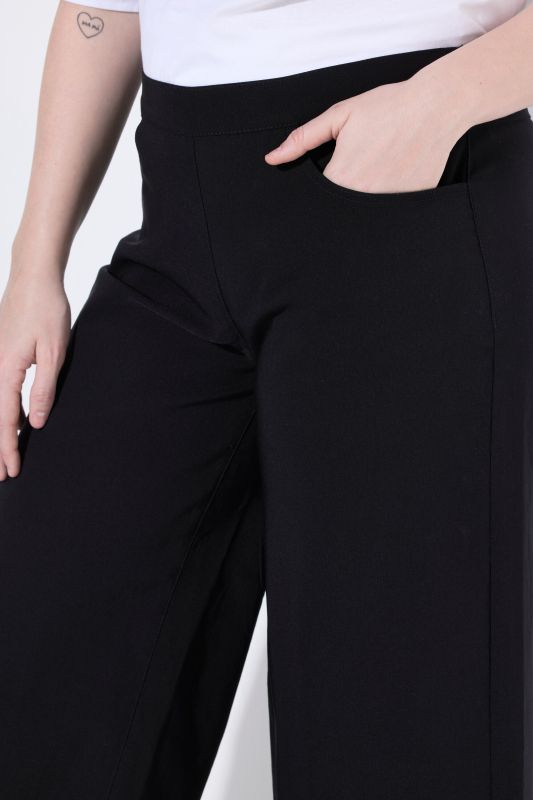 Stretch-Fit Bengaline Culottes