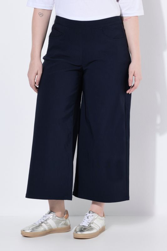 Stretch-Fit Bengaline Culottes