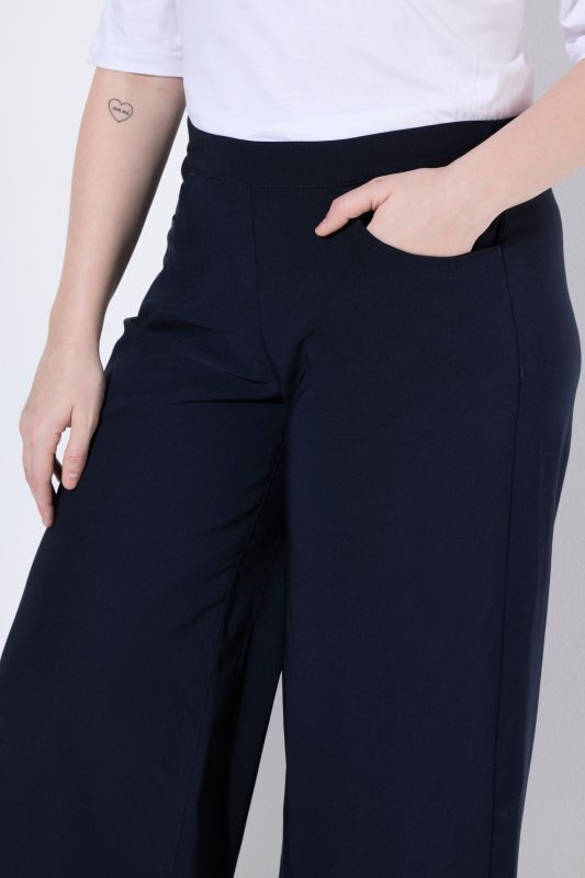 Stretch-Fit Bengaline Culottes