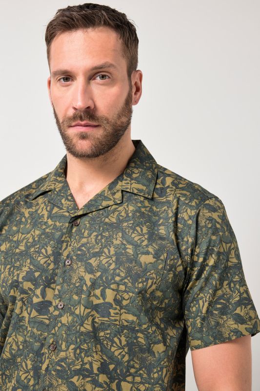 Sea Creature Print Linen Blend Blouse