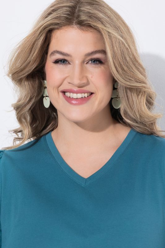 Eco Cotton Openwork Detail Tee