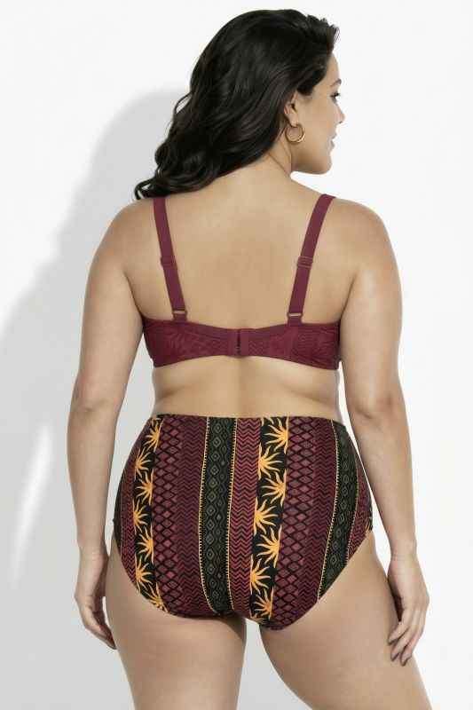 Sunburst Striped Bikini Set